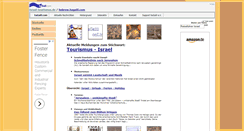 Desktop Screenshot of israel-tourismus.de